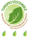 Logo de CST 3hojas